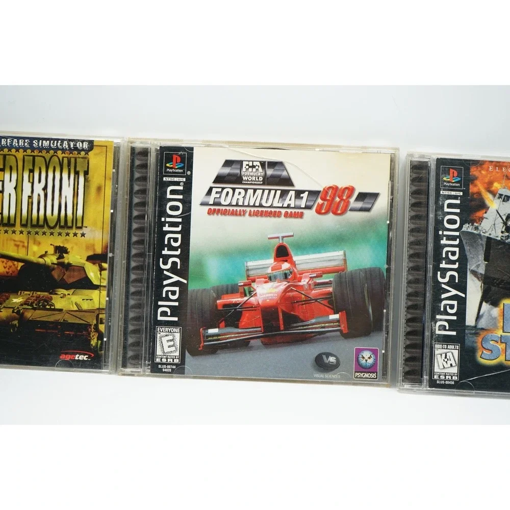 Playstation PS1‎ Games Mixed Lot Bundle (1999-2000's) ~ 3 Games